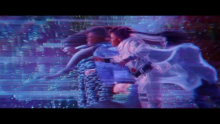 Visually stunning: crossing the barrier unearths all of Rambeau's old roles.
