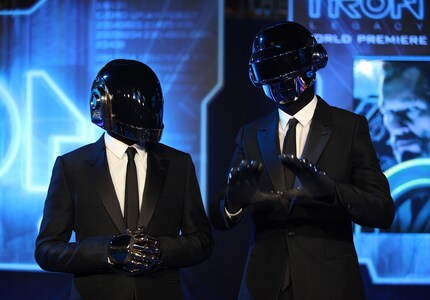 Die Roboter bei der Premiere zu Tron