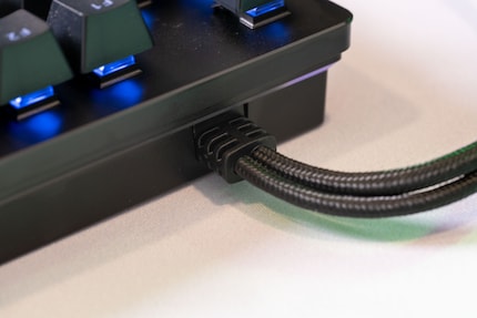 Die Kabel lassen sich nicht entfernen.