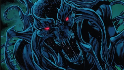 In the newer comics, the depiction of Chthon definitely has an H.P. Lovecraft feel to it.