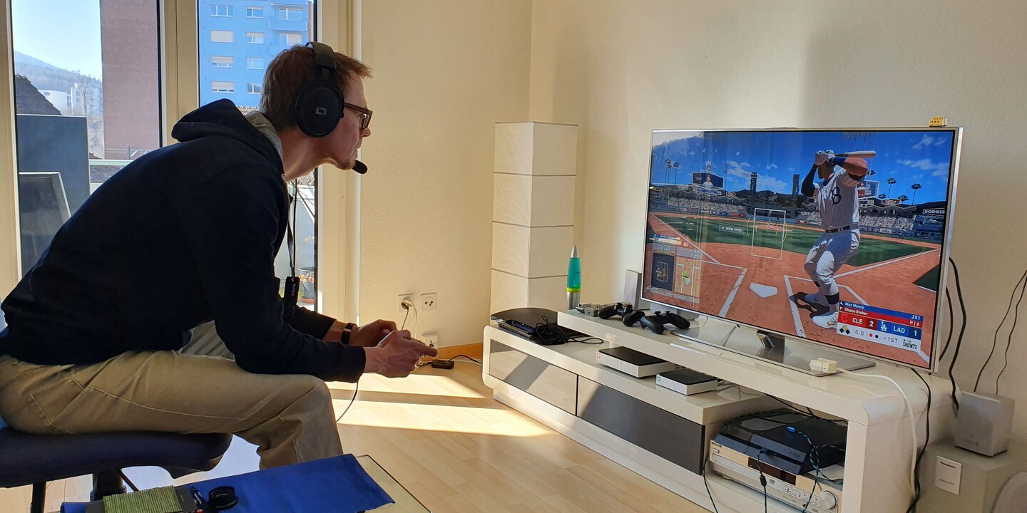 Vom Baseball-Feld in die Senior Esports League: Michel Romang im Interview