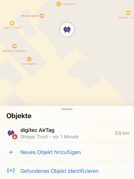 12:39 Uhr: Apple AirTag