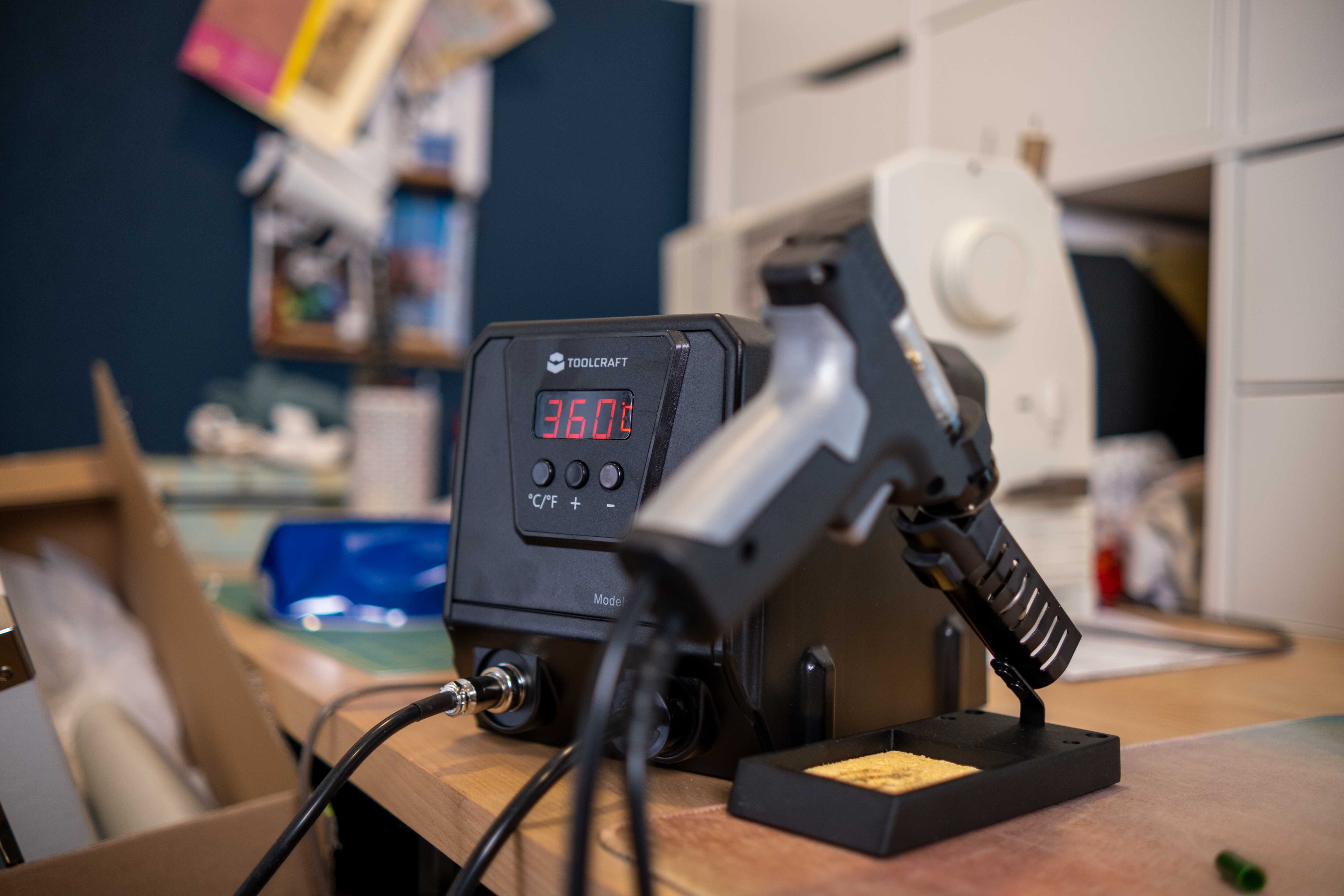 Toolcraft cheap soldering station