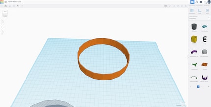 Der fertige Ring.