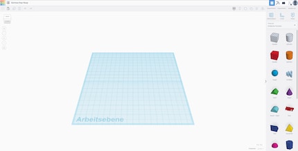 Tinkercad auf einen Blick.