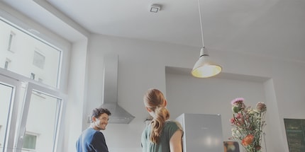 Il Twinguard di Bosch è un rilevatore di fumo e un misuratore della qualità dell'aria. Immagine: bosch-smarthome.com