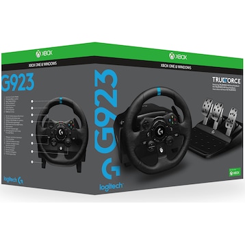 Logitech G G923 Trueforce for PC and Xbox (PC, Xbox One X, Xbox Series X,  Xbox One S, Xbox Series S) - digitec
