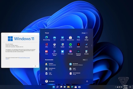 Die Taskbar wandert in die Mitte.
