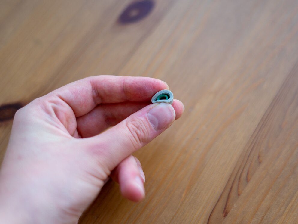 Die Eartips sind schön weich.