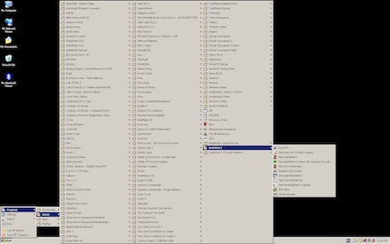 Wirklich besser als Desktop-Ordner waren die Menüs in Windows XP auch nicht.