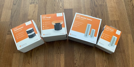 Die einzelnen Bestandteile sind kompakt und ohne viel Schnickschnack verpackt.
