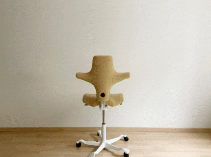 Sitting up straight is only one of many possible positions.
