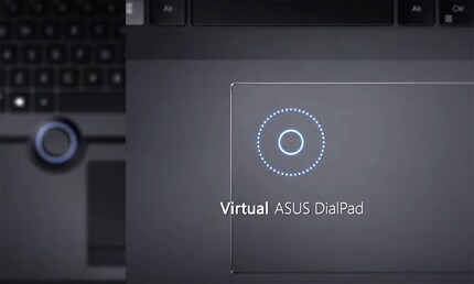 Il existe un DialPad virtuel pour les notebooks Vivobook Pro X.