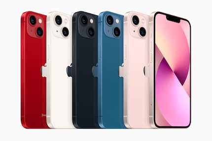 Das iPhone 13 steht in anderen Farben zur Auswahl als das iPhone 13 Pro.