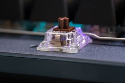 Un switch Cherry MX Brown.