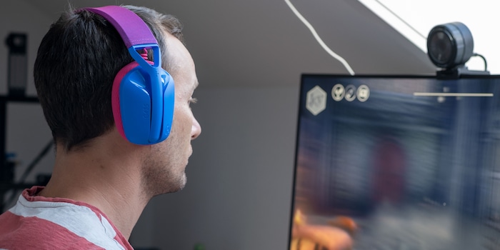 Headset for big heads top