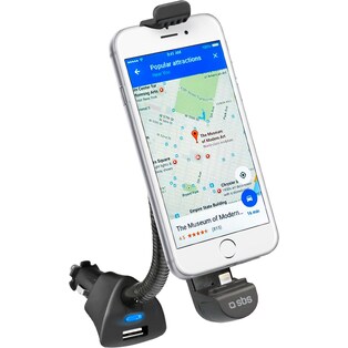 Sbs mobile Autohalterung für Smartphone mit schwenkbarem Clip