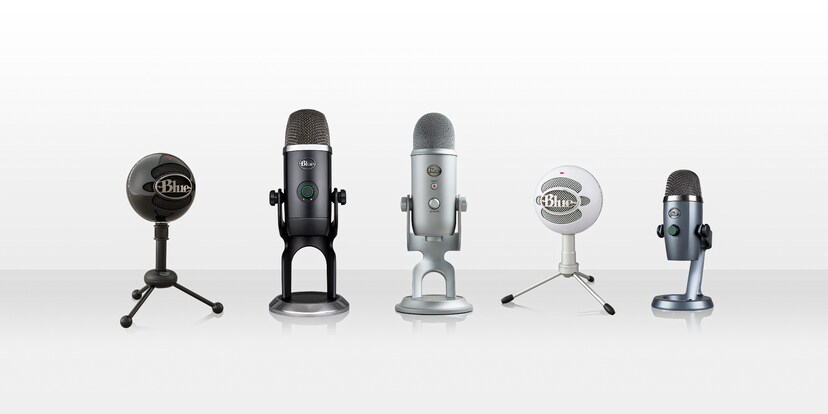 Available now: microphones by Blue