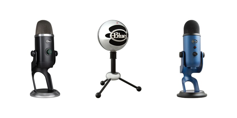 Available now: microphones by Blue