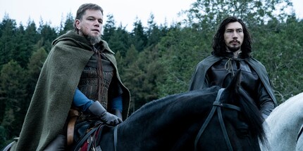 Matt Damon en Jean de Carrouges et Adam Driver en Jacques Le Gris