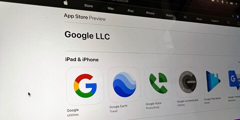 Praktisch alle Google Apps sind auf dem Apple App Store.