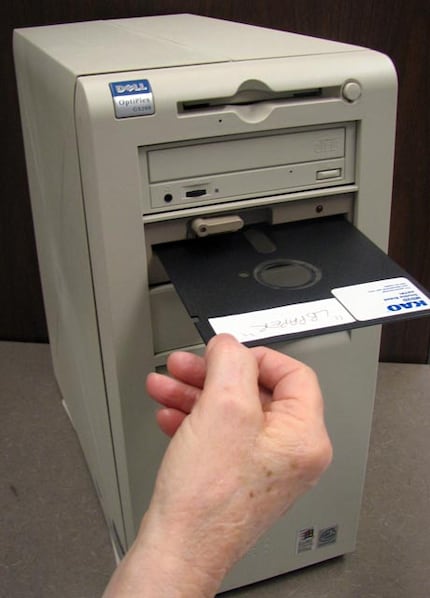 Die 5,25-Zoll-Diskette feiert ihren Durchbruch 1977.