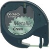 Dymo S0721760 Bracelet métallique (1.20 cm, Vert)