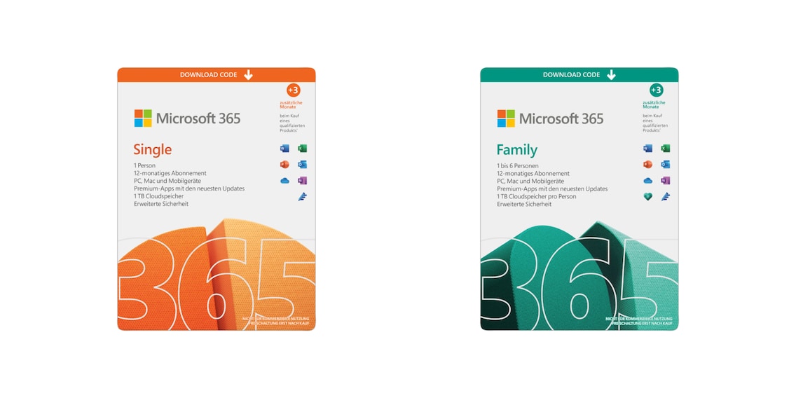 Erhalte zusätzlich 3 Monate Laufdauer für dein Microsoft 365