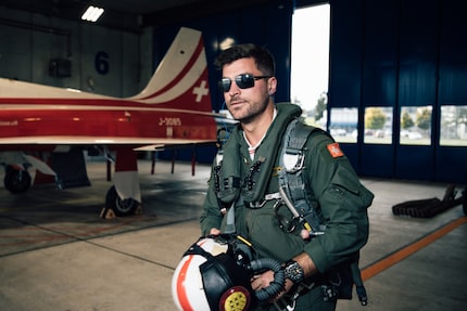 Content Creator Lukas – der Vergleich mit Tom Cruise in Top Gun drängt sich irgendwie auf.