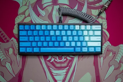 Eine 60-Prozent-Tastatur – die Cannonkeys Bakeneko60.
