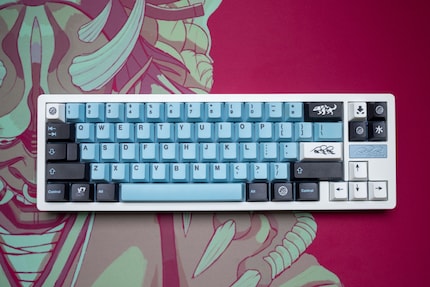 Ein 65-Prozent-Keyboard mit abgesetzten Navigationstasten – die IKKI68 Aurora.