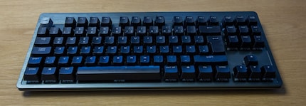 Eine TKL-Tastatur – die Everest von Mountain.