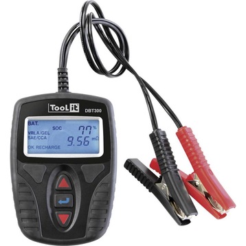 Toolit Kfz Batterietester Batteriespannungs und Ladezustandsmessgerät DBT  300 - digitec
