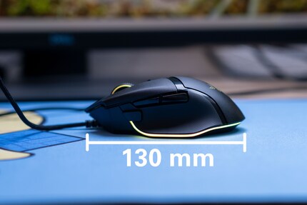 Die Basilisk V3 von der Seite. Masse in Millimeter.