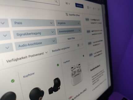 En cliquant sur « Comparer les produits les plus vendus », on arrive directement sur le comparatif des quatre produits les plus vendus de la catégorie en question.