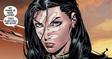 Die Hand im Gesicht: direkt aus dem Comic. Bild: Marvel Comics