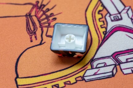 Les keycaps peuvent être placés sur toutes les touches de type Cherry MX.