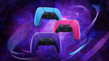 Anche i controller diventano colorati.