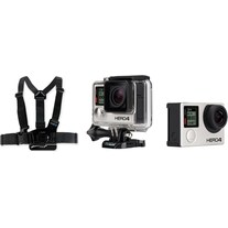GoPro Hero 4 Black Edition with chest strap