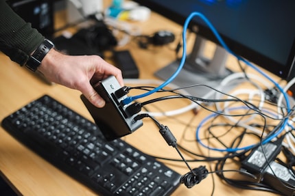 Ces mini ordinateurs ont remplacé presque tous les gros PC dans les entrepôts et les succursales de Digitec Galaxus.