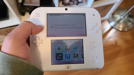 Die 2DS von Nintendo gehört Kristof.
