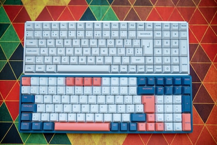 The two test versions: KAT at the bottom, Coral at the top.