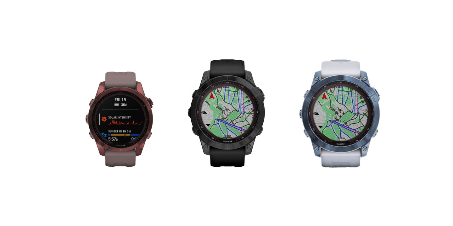Garmin Fenix 7: Improved solar cells and touchscreen