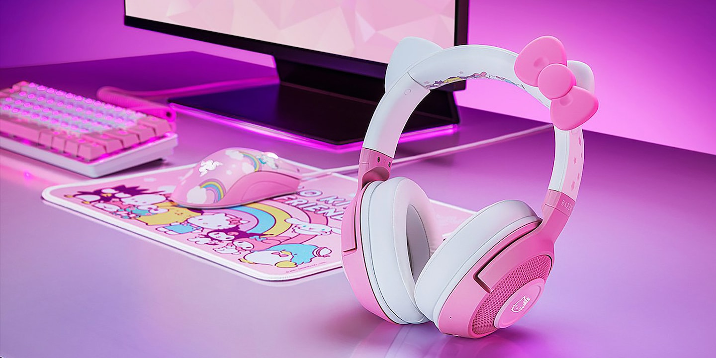 Hello Kitty Gaming – Razer bringt limitierte Zubehör-Kollektion