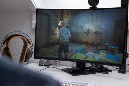 L'Omen 27c brille surtout en gaming.