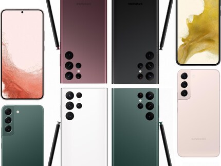 So sollen die Galaxy S22-Smartphones aussehen.