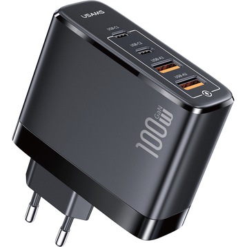Usams 4 ports GaN Fast Charger (100 W, Charge rapide 4.0, Power