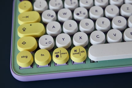 Doppelte Beschriftungen für Windows und macOS.