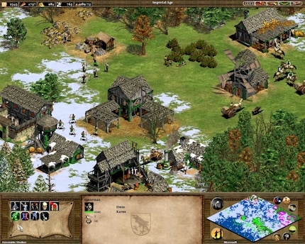 Ein «Age of Empires 2»-Screenshot eines Prototyps.