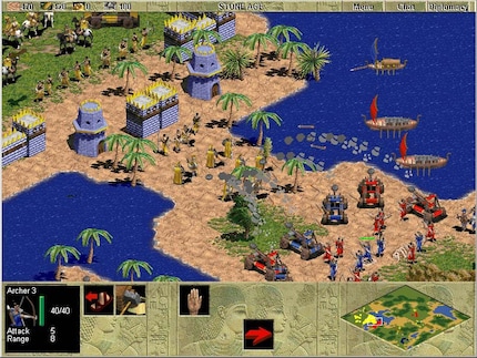 «Age of Empires» während der Entwicklung.